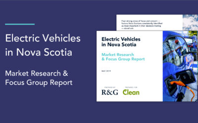 EVs in Nova Scotia – Market Research & Focus Group Report