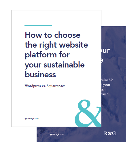 Choosing the right platform - booklet front cover